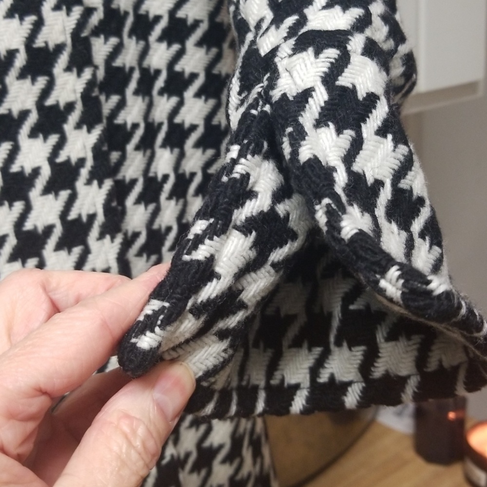 NWT Amazing Houndstooth  Winter Coat - Picture 2 of 7